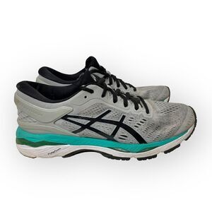 Asics Womens Gel Kayano 24 T799N Gray Running Shoes Sneakers Size 7.5